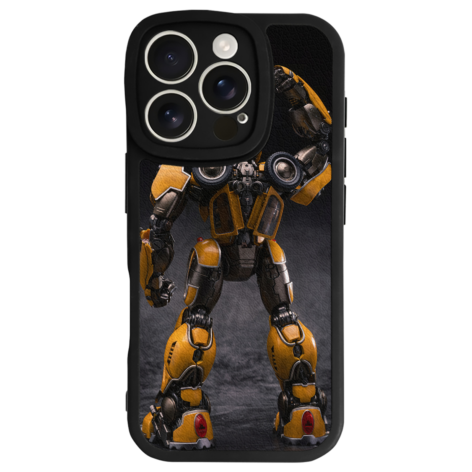 （画像用） Transformers トランスフォーマー 【iPhone 16シリーズ対応】シリコンスマホケース（レザー調） 材質：シリコン